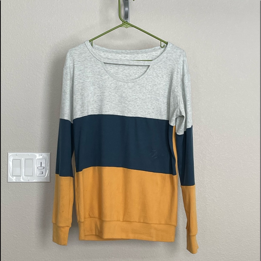 Color Block Sweater